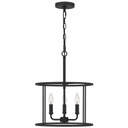 Mini Chandeliers Candle by Quoizel ( 10 | ABR2814MBK Abner ) 