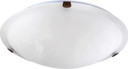 Flush Mounts Bowl Style by Quorum ( 19 | 3000-16-86 3000 Ceiling Mounts ) 