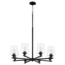 Mid. Chandeliers Glass Up by Quorum ( 19 | 658-8-59 Veno ) 