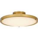 Semi-Flush Mts. Glass Down by Quoizel ( 10 | QSF6784BRG Quoizel Semi-Flush Mount ) 
