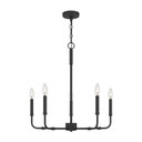 Mid. Chandeliers Candle by Quoizel ( 10 | ABR5024MBK Abner ) 