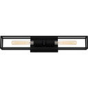 Bathroom Fixtures Cylindrical / Linear by Quoizel ( 10 | LGN8624MBK Leighton ) 
