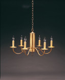 Mid. Chandeliers Candle by Northeast Lantern ( 196 | 911-AB-LT6 Chandelier ) 