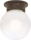 Flush Mounts Bowl Style by Nuvo Lighting ( 72 | 60-247 6 White Ball ) 