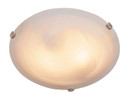 Flush Mounts Bowl Style by Trans Globe Imports ( 110 | 58701 BN Cracka ) 
