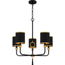 Mid. Chandeliers Candle by Quoizel ( 10 | LKY5028MBK Lockery ) 