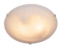 Flush Mounts Bowl Style by Trans Globe Imports ( 110 | 58702 BN Cracka ) 