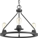 Semi-Flush Mts. Drum Shade by Progress Lighting ( 54 | P350036-143 Debut ) 