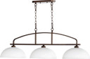 Linear/Island 3 Light Bar by Quorum ( 19 | 6660-3-86 Reyes ) 