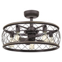 Fans Fandeliers by Quoizel ( 10 | RDY3122PN Dury ) 