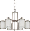 Mid. Chandeliers Glass Down by Nuvo Lighting ( 72 | 60-2853 Odeon ) 
