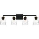 Bathroom Fixtures Four Lights by Quoizel ( 10 | ALY8632MBK Almany ) 