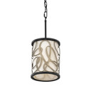 Mini Pendants Drum Shade by Varaluz ( 137 | 381M01MBAR Scribble ) 