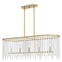 Linear/Island 4 Light + by Quoizel ( 10 | APE542AB Apelle ) 