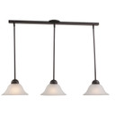 Linear/Island 3 Light Bar by Vaxcel ( 63 | PD5027OBB Da Vinci ) 