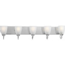 Bathroom Fixtures Five+Lights by Progress Lighting ( 54 | P2713-15 Gather ) 