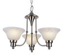 Mini Chandeliers Glass Shade by Trans Globe Imports ( 110 | 6544 BN Perkins ) 