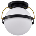 Flush Mounts Glass Down by Nuvo Lighting ( 72 | 60-7772 Lakeshore ) 