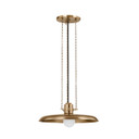 Pendants Metal Shade by Troy Lighting ( 67 | F3216-PBR Rainhill ) 