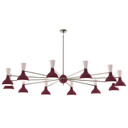 Large Chandeliers Metal Shade by Robert Abbey ( 165 | SM13RW Clare ) 