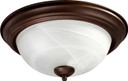 Flush Mounts Bowl Style by Quorum ( 19 | 3066-13-86 3066 Ceiling Mounts ) 