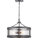 Semi-Flush Mts. Cage by Progress Lighting ( 54 | P350119-143 Gresham ) 