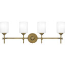 Bathroom Fixtures Four Lights by Quoizel ( 10 | ARI8631WS Aria ) 