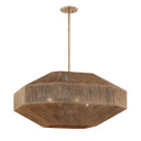 Pendants Fabric Shade by Troy Lighting ( 67 | F3636-PBR Laken ) 