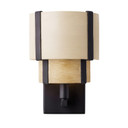 Sconces Drum Shade by Varaluz ( 137 | 389W01MBHN Blonde Moment ) 