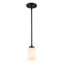 Mini Pendants Glass Down by Trans Globe Imports ( 110 | 70520 BK ) 