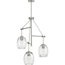 Mid. Chandeliers Glass Down by Progress Lighting ( 54 | P500160-009 Caisson ) 