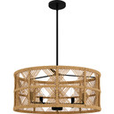 Pendants Drum Shade by Quoizel ( 10 | AXF2822MBK Axford ) 