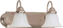 Bathroom Fixtures Two Lights by Nuvo Lighting ( 72 | 60-320 Ballerina ) 