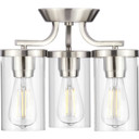 Semi-Flush Mts. Glass Down by Progress Lighting ( 54 | P350149-009 Lassiter ) 