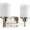 Bathroom Fixtures Two Lights by Progress Lighting ( 54 | P2977-09 Alexa ) 