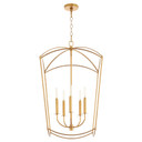 Foyer/Hall Lanterns Open Frame by Quorum ( 19 | 6812-5-74 Mantle ) 