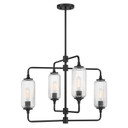 Mid. Chandeliers Glass Up by Savoy House ( 51 | 1-3025-4-89 Holton ) 