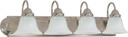 Bathroom Fixtures Four Lights by Nuvo Lighting ( 72 | 60-322 Ballerina ) 