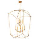 Foyer/Hall Lanterns Open Frame by Quorum ( 19 | 6812-9-74 Mantle ) 