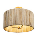 Semi-Flush Mts. Drum Shade by Varaluz ( 137 | 391S03FG Jacob's Ladder ) 