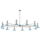 Large Chandeliers Metal Shade by Robert Abbey ( 165 | BB13LY Clare ) 