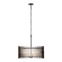 Mid. Chandeliers Glass Down by Varaluz ( 137 | 393P06MBFG Park Row ) 