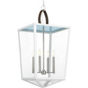 Foyer/Hall Lanterns Glass w/Frame by Progress Lighting ( 54 | P500196-030 Point Dume-Shearwater ) 