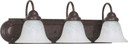 Bathroom Fixtures Three Lights by Nuvo Lighting ( 72 | 60-325 Ballerina ) 