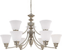 Mid. Chandeliers Glass Up by Nuvo Lighting ( 72 | 60-3256 Empire ) 