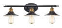 Bathroom Fixtures Three Lights by Trans Globe Imports ( 110 | 20513 ROB Griswald ) 
