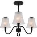 Semi-Flush Mts. Candle by Quoizel ( 10 | MCK1722MBK McKinney ) 