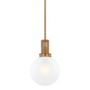 Mini Pendants Glass Down by Troy Lighting ( 67 | F4612-PBR Tobias ) 