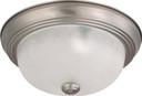 Flush Mounts Bowl Style by Nuvo Lighting ( 72 | 60-3261 Close to Ceiling Brushed Nickel ) 