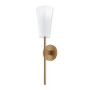 Sconces Single Glass by Troy Lighting ( 67 | B1626-PBR Camarillo ) 